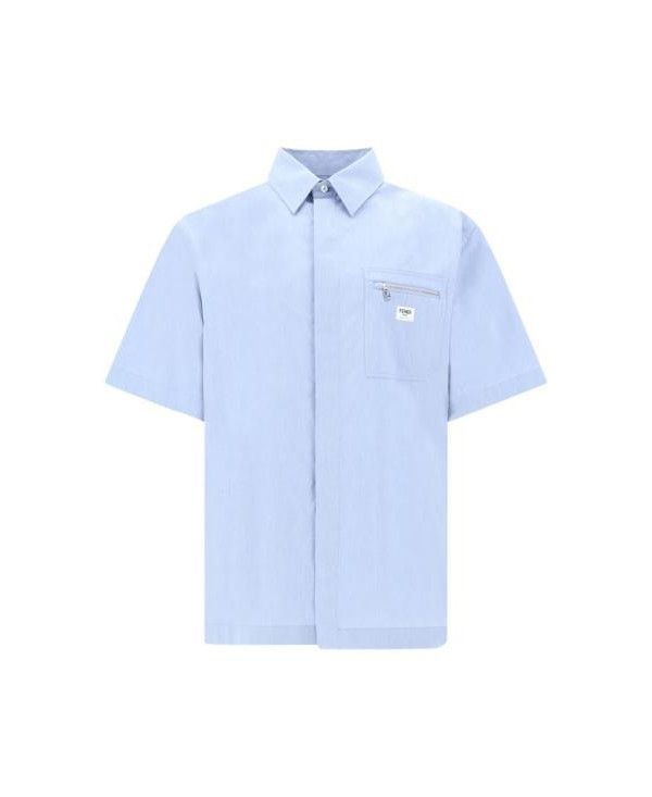 펜디 반팔 셔츠 블루 FS1286 ARX8 F0GCT 152204522