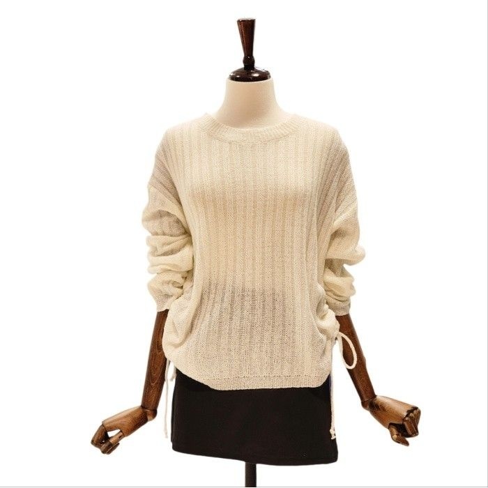 나인스텝 옆셔링 골지 니트 N26NW6112 3527772