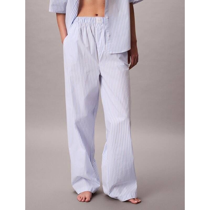 캘빈클라인 언더웨어 캘빈클라인 언더웨어 QS7597-2NE여성 코튼 포플린 웨이스트밴드 팬츠 UTZ821