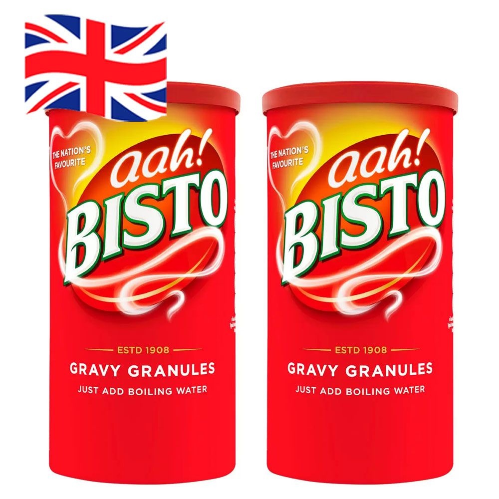 [해외] 450g 2개 세트 비스토 그레이비 과립형 소스, Bisto Gravy Granules