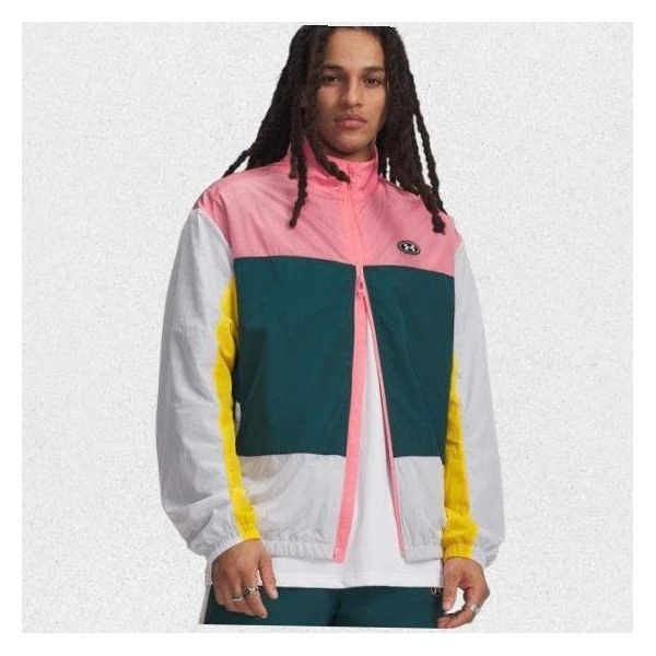 매장정품 언더아머 UNDER ARMOUR 남성 UA 아이콘 우븐 트랙 집업 바람막이 자켓 6009436-600 GUAP 1462837