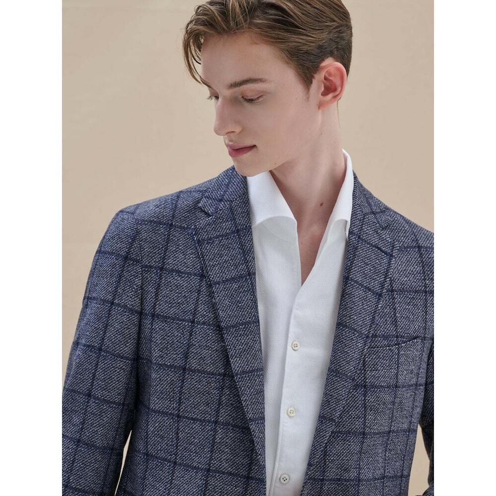 (주)삼성물산 패션부분 (현대Hmall) [갤럭시] [Suggello] E.THOMAS 윈도우페인 재킷  네이비 (GA4811U02R)