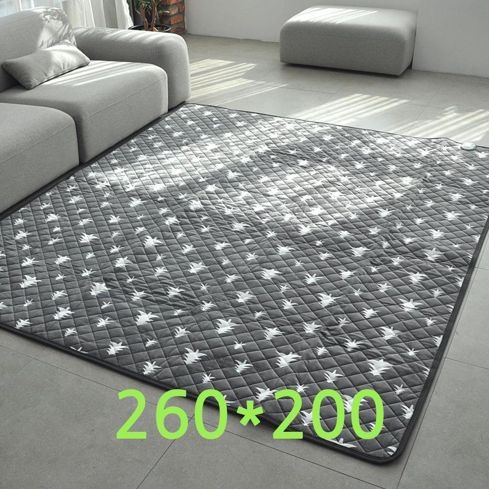 gusgm 260x200 대형 온열매트 거실카펫 전기요 전기장판 전기이불