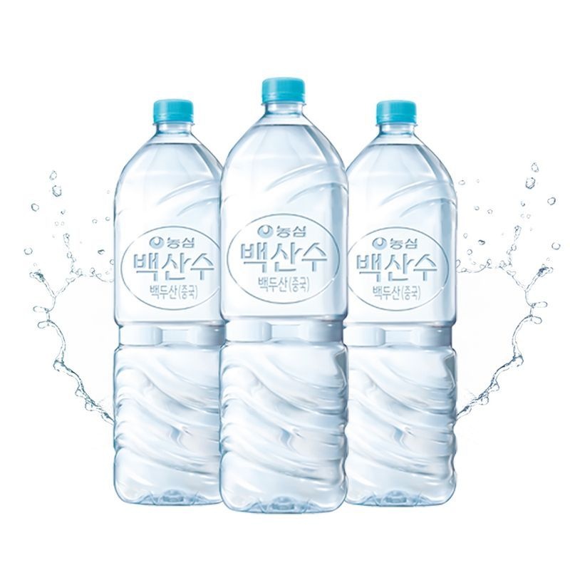 백산수 생수 무라벨 2리터 x 18병 생수 물 음료