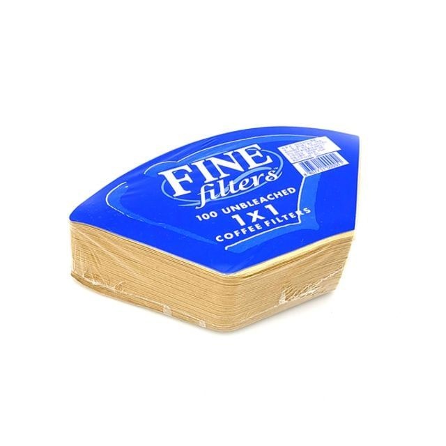 FINE 커피필터 1X1 100매 1인 2인용 커피여과지 용품 필터