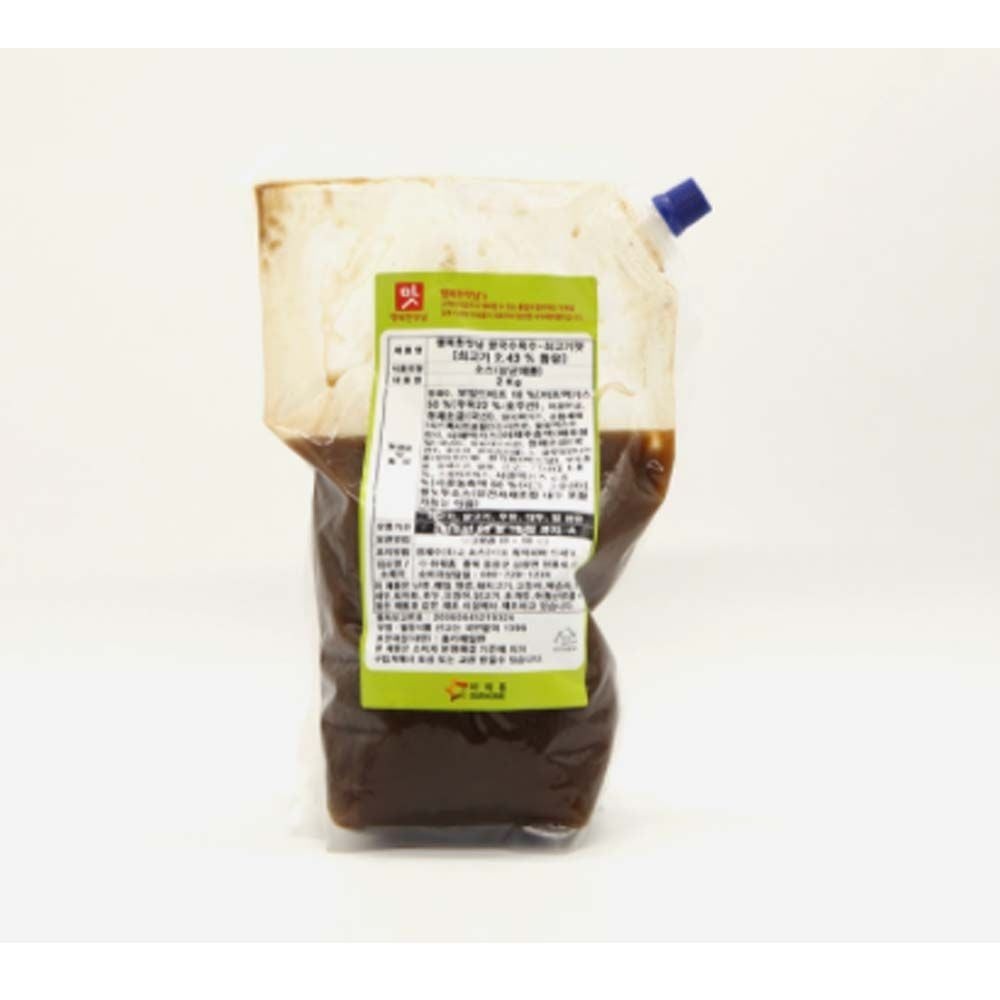 (냉장)정통쌀국수 행복맛남 쌀국수육수 쇠고기맛 2kg