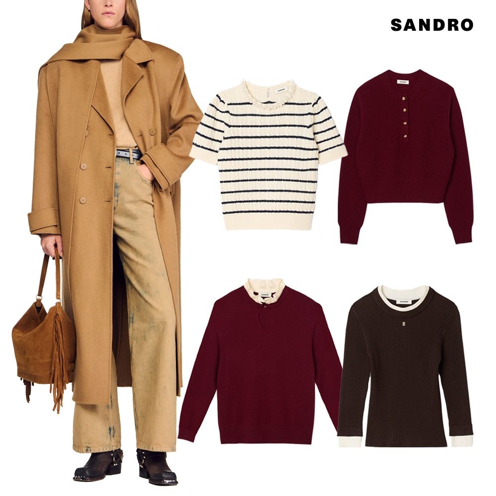 [SANDRO] 산드로 26SS 여성의류 모음