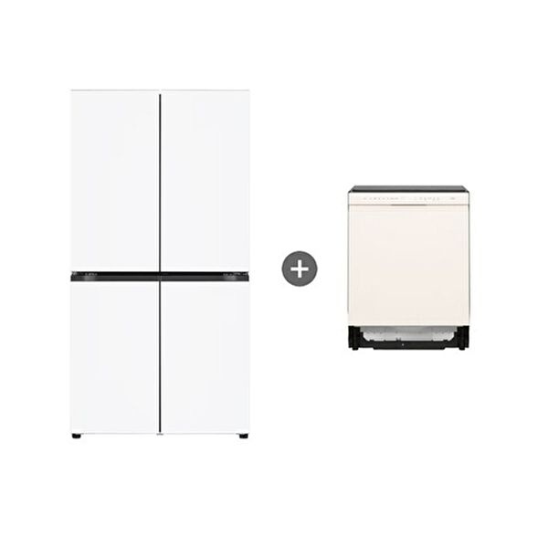 LG전자 [LG전자]LG 냉장고 + 식기세척기 T873MHH111+DUE1BGLE 무료배송