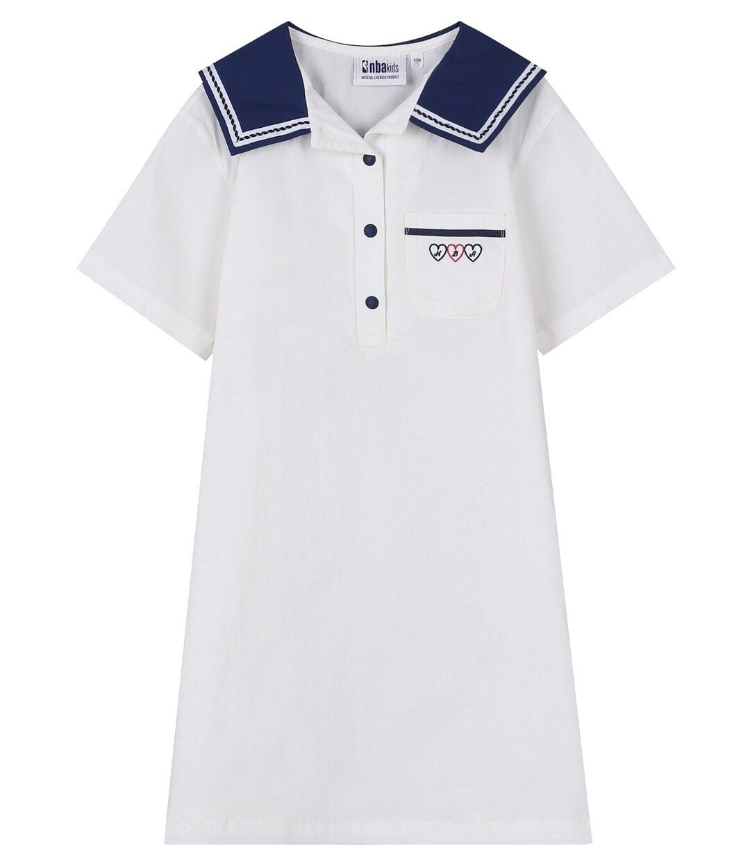 [NBA키즈][모다아울렛][NBA KIDS][충주모다]여아 하트로고 포인트 스커트 K242OP620P00_CJ 충주점