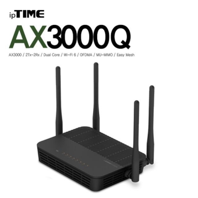 아이피타임(ipTIME) ipTIME(아이피타임) AX3000Q 11ax 유무선 공유기