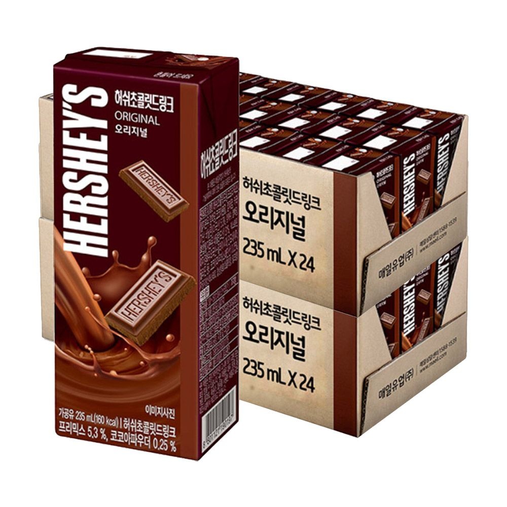 허쉬 초콜릿 드링크 오리지널 235ml X 48팩