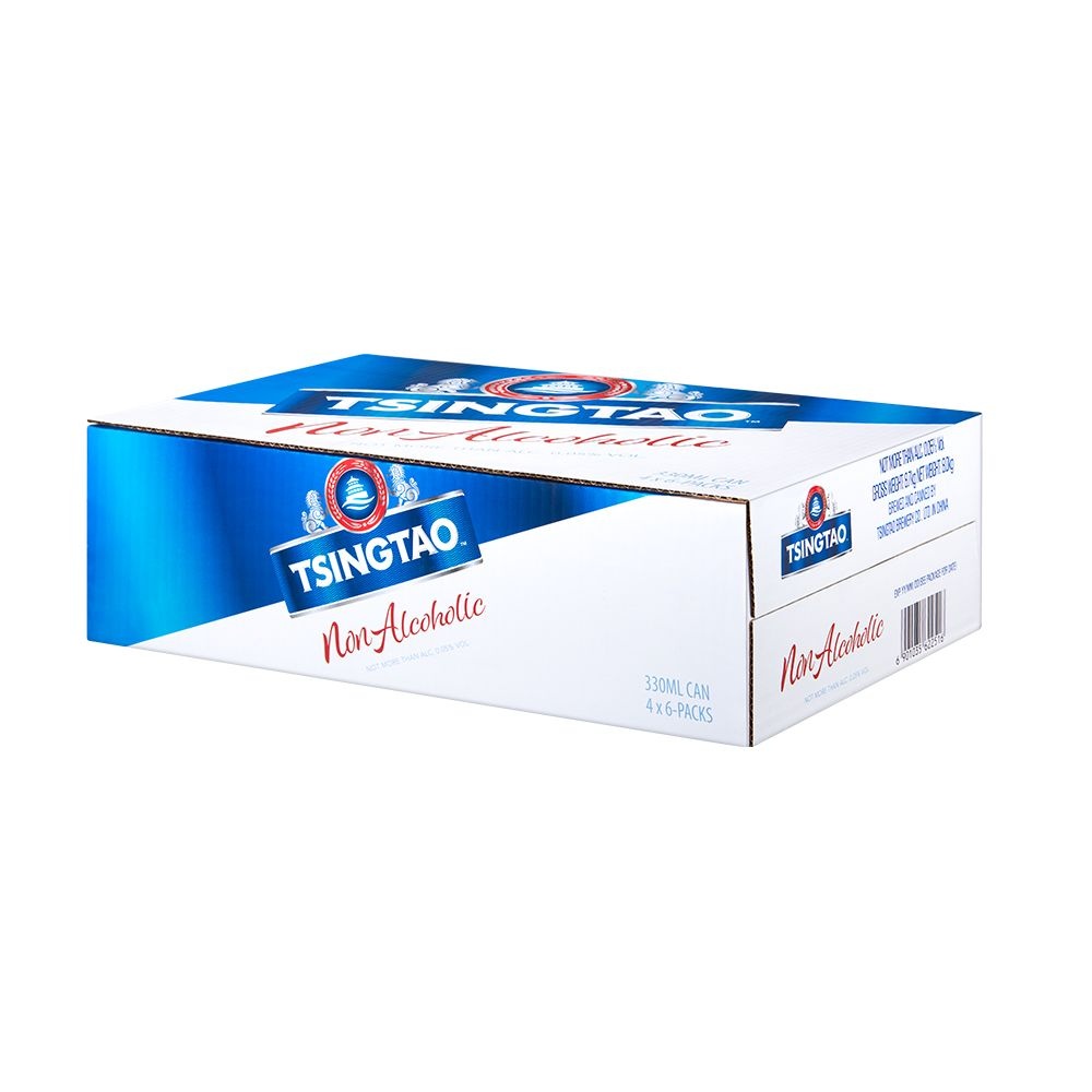 칭따오 무알콜맥주맛음료 칭따오 330ml x 24캔 맥주본연의맛
