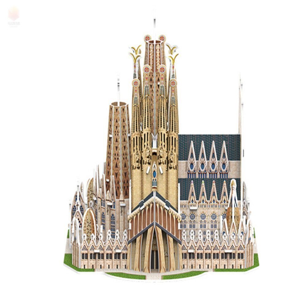 이프로마트협력사 나프로컬렉션 입체퍼즐 사그라다 파밀리아 성당 종이퍼즐만들기 3D입체퍼즐
