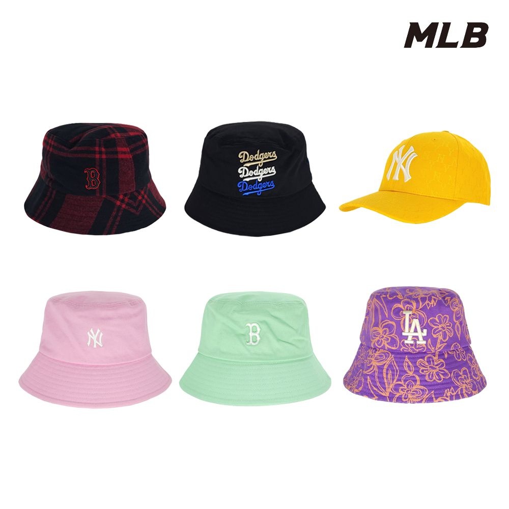 [MLB 매장정품★무료배송] 리버시블 버킷햇/체커보드 비니/커브캡 비밀특가