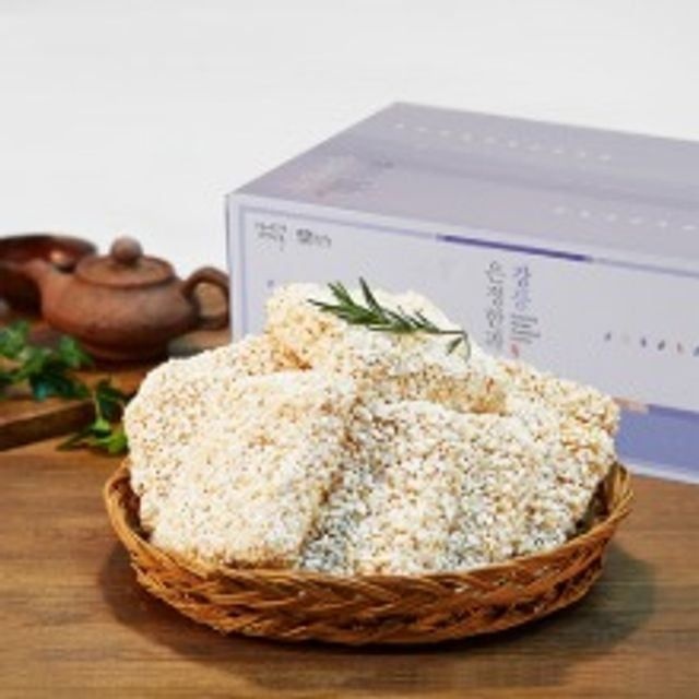 강릉은정한과 찹쌀과줄 1.2KG 25EA 선물세트 선물 명절선물 명절선물세트