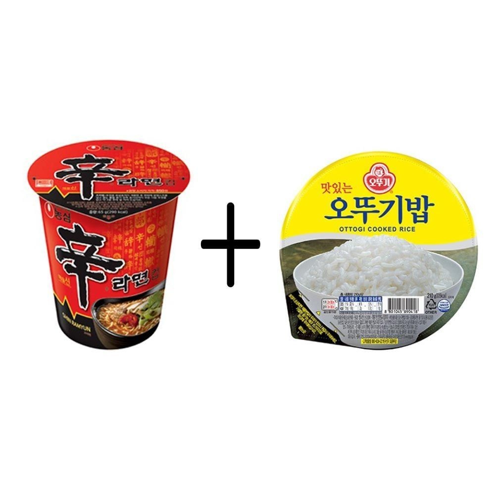 농심 농심 컵라면 볶음밥 세트 신라면 소컵 오뚜기밥 간편요리