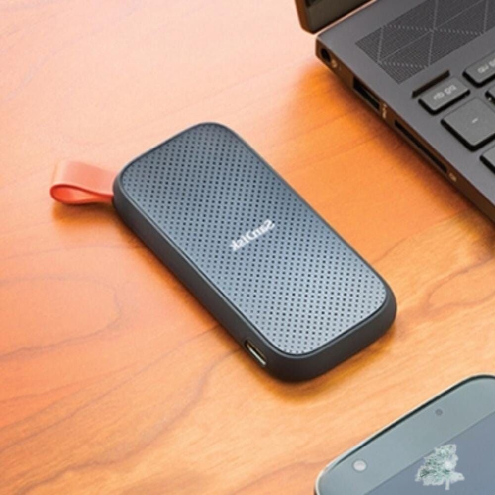 별동샤인 샌디스크 초소형 고용량 포터블 SSD 2TB 외장메모리 하드디스크 소형외장하드