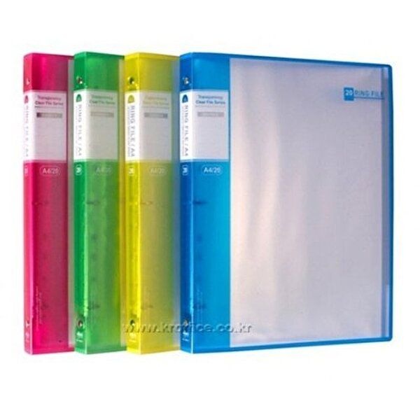 현풍 20P A4투명3공링화일(UV) No.4322-2_W507750