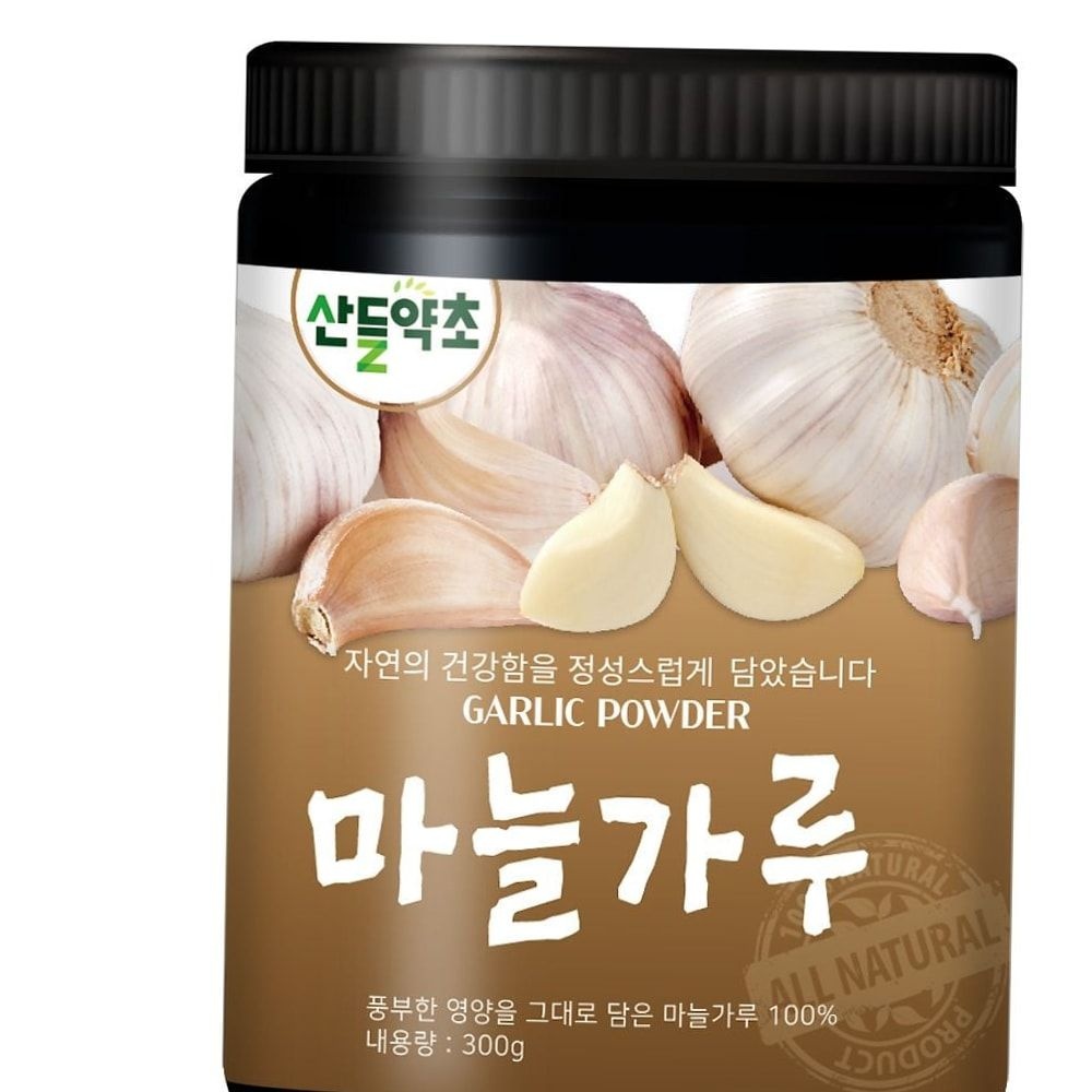 흑마늘의효능 국산 마늘가루 100% 마늘파우더 300g