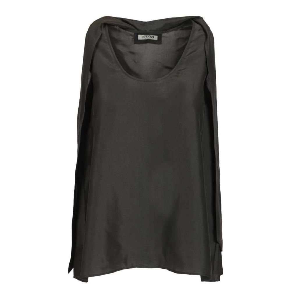 두라치 밀라노 두라지 밀라노 두라치 밀라노 Sleeveless silk top SS26T01 TT0086GR05 [관부가세포함]