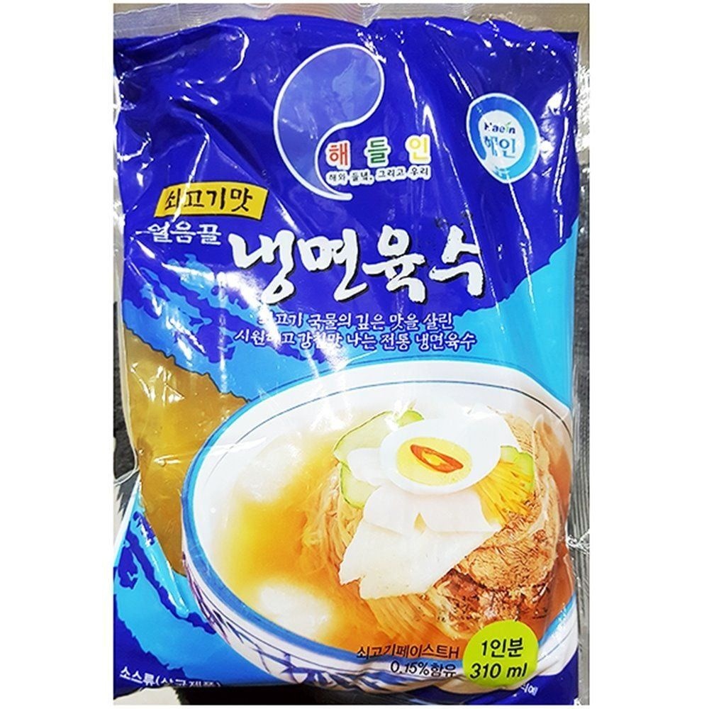 얼음골 냉면 육수 쇠고기맛 310ml X30개 업소