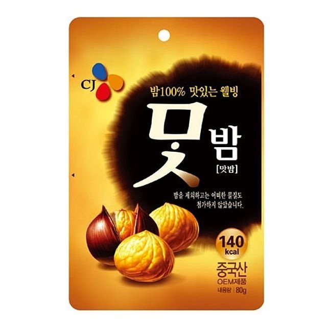 CJ제일제당 CJ 맛밤 80g 식품 가공식품 과자류 차류