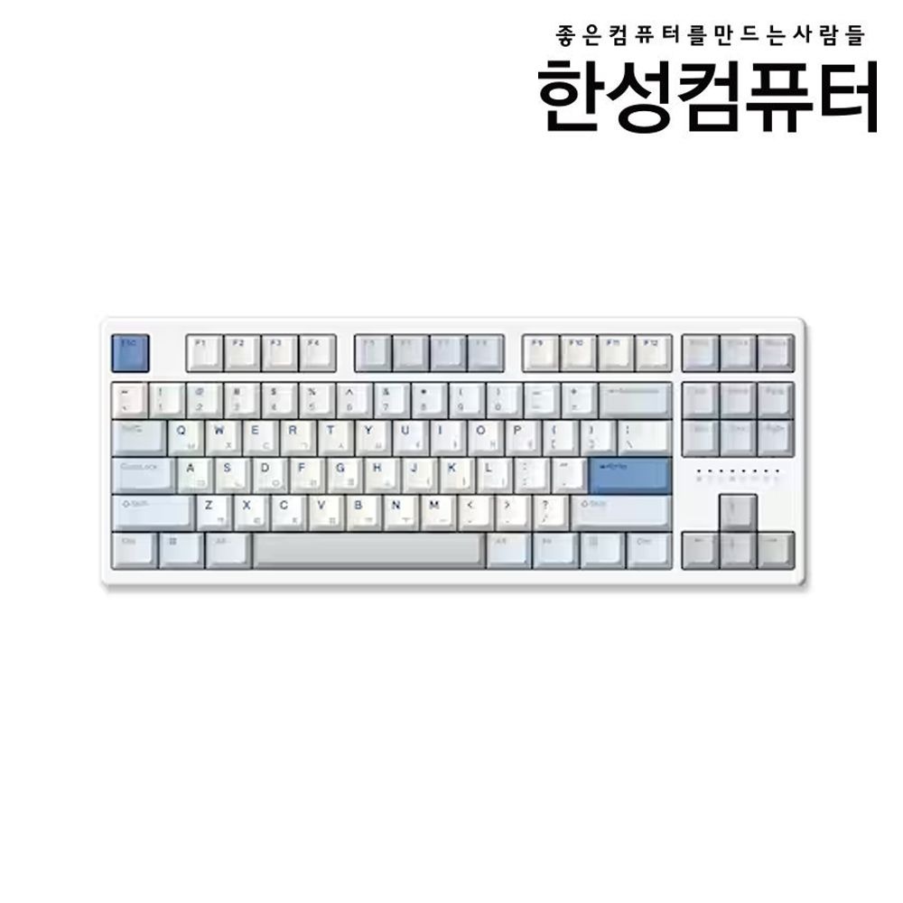 [오늘출발] 한성컴퓨터 TFG Magnetox 2XL 그레이레이니 유선 키보드 텐키리스 87키