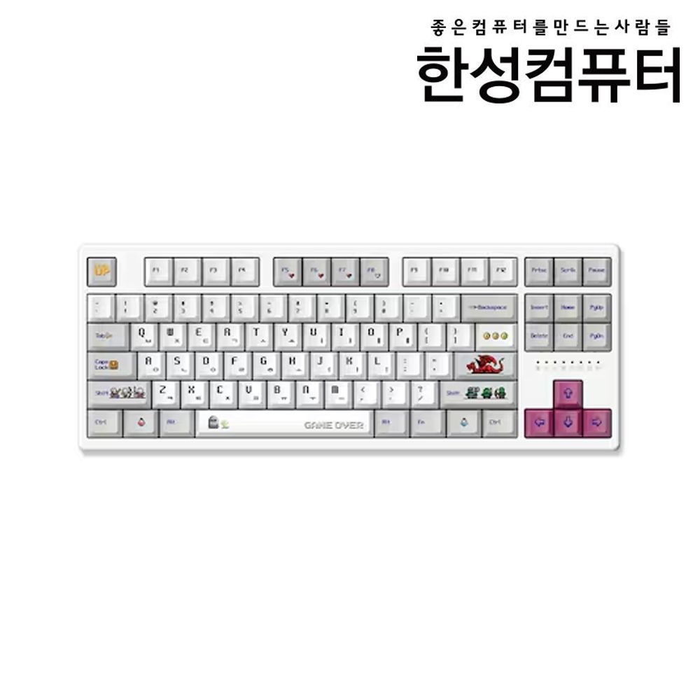 한성컴퓨터 TFG Magnetox 2XL 픽셀 유선 키보드 텐키리스 87키