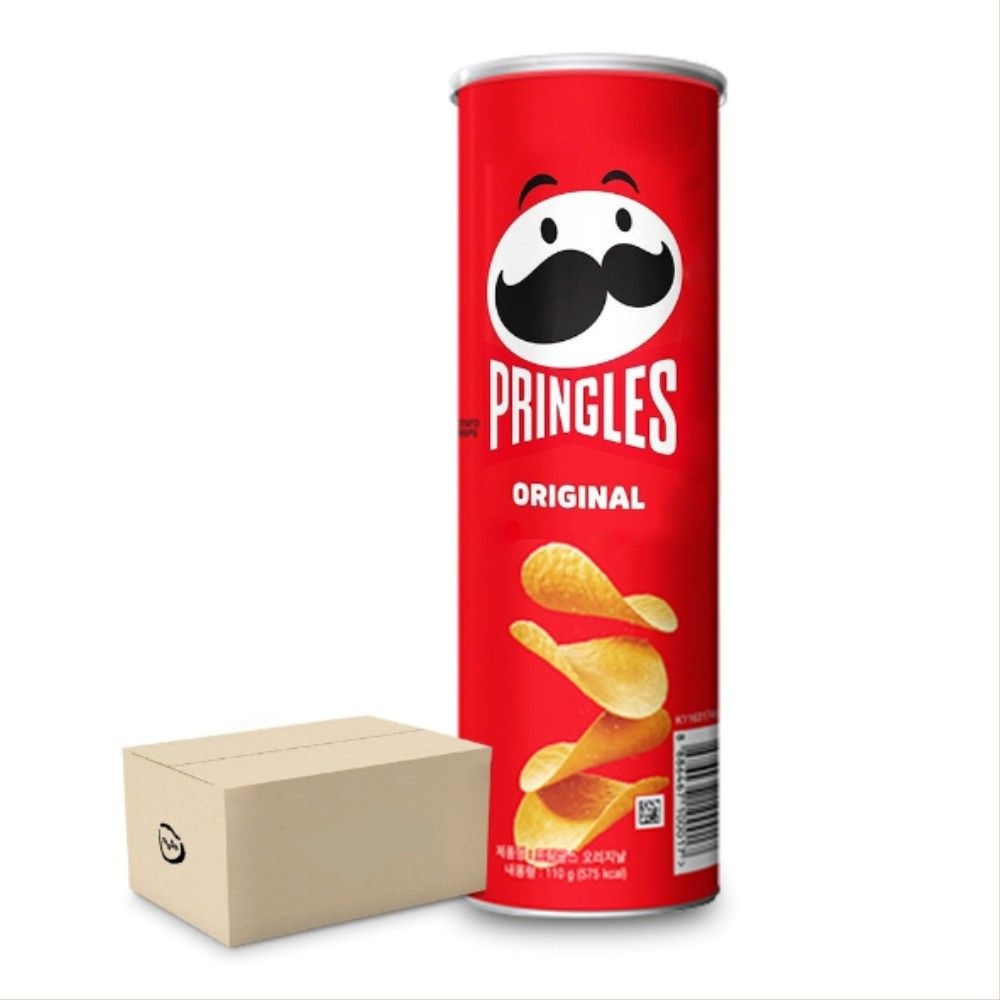 J4L협력사 wmfe613 프링글스 오리지날 감자칩 110gx12개 1박스 답례품 안주 어린이 사무실 탕비실 간식 다과