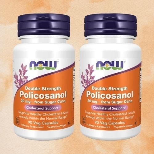 [해외] 나우푸드 폴리코사놀 20mg 90정 2개 폴리코사민