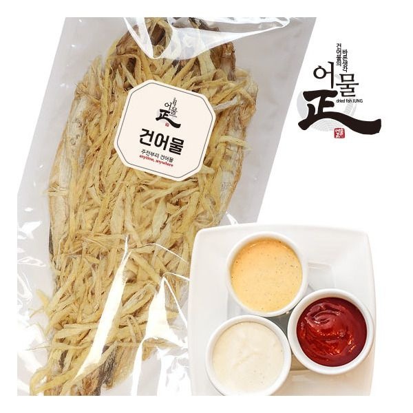 [어물정] 가늘게 찣은 명품 손질먹태(가는실채) 120g*1팩