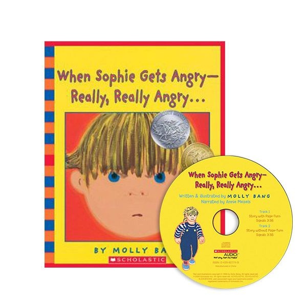 영문 영어 유아 도서 When Sophie Gets Angry Really Angry...2000 칼데콧 Paperback & CD 1950632