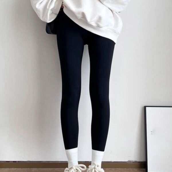 [라이프커머스] (스타일하우스)레깅스 쫄바지 여자 하이웨스트 면 모달 허리 밴딩 쫀쫀