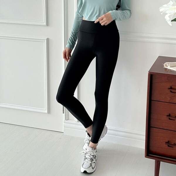 [라이프커머스] (스타일하우스)레깅스 쫄바지 모리 하이웨스트 SD 240916