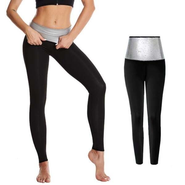 [라이프커머스] (스타일하우스)레깅스 쫄바지 여성 하이웨스트 복부 땀복 9부