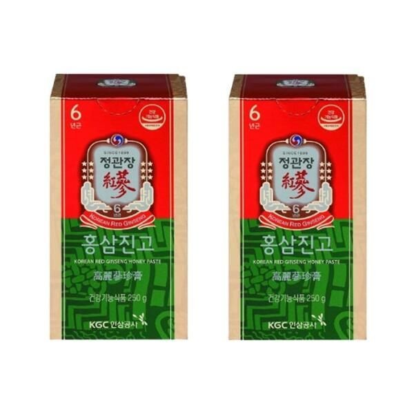 [셀러허브 식품] 정관장 홍삼진고 250g 2개