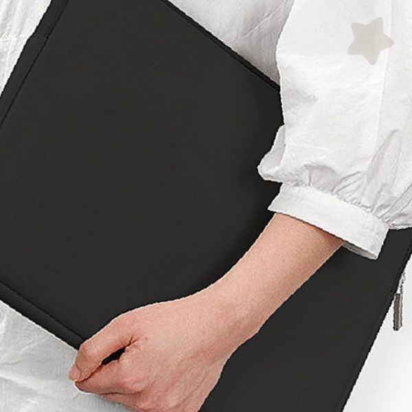 보호 심플 13인치 노트북 슬림 흡수 태블릿 케이스 파우치 블랙 휴대용 쿠션 충격