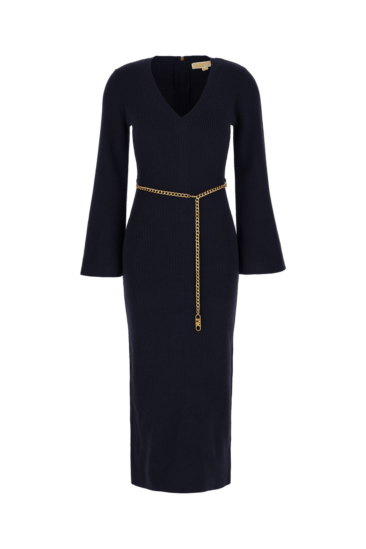 마이클 코어스 25FW 마이클코어스 미드나이트 블루 stretch 울 blend 드레스 MF5835G4VR409