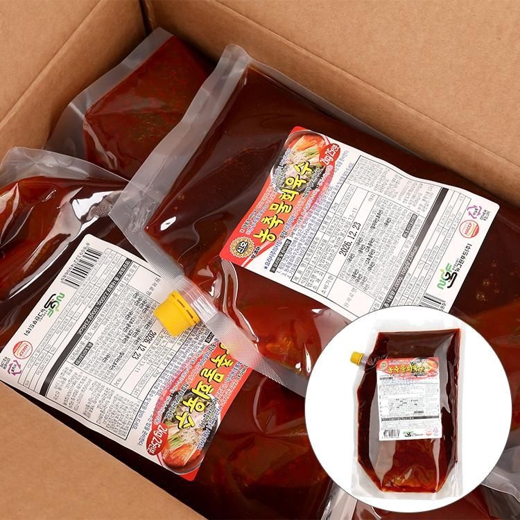 농축물회육수 2KG/뉴그린푸드 BOX (6)