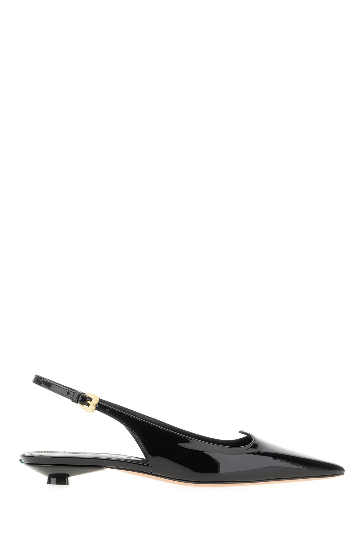 25SS A.Bocca 블랙 레더 ballerinas AB2902VERNICENERO