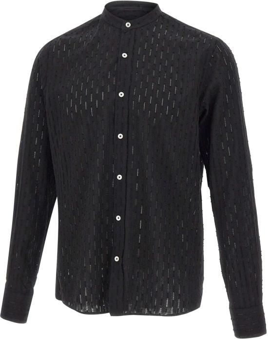 딸리아토레 26SS 딸리아토레 긴팔 셔츠 CANNES600017N3450 BLACK