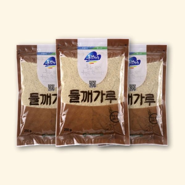 동강마루 영월농협 동강마루 들깨가루 250g x 3팩 / 국 탕 나물 무침용 국산 들깻가루