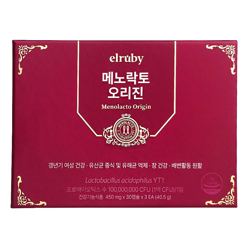 [오늘출발] 휴온스N 휴온스 메노락토 오리진 갱년기 유산균 YT1 90캡슐 3개월분 엘루비