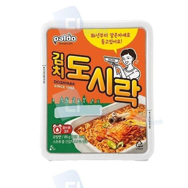 팔도 김치도시락 12개 김치라면 컵라면 사발면 간식 야식 ...