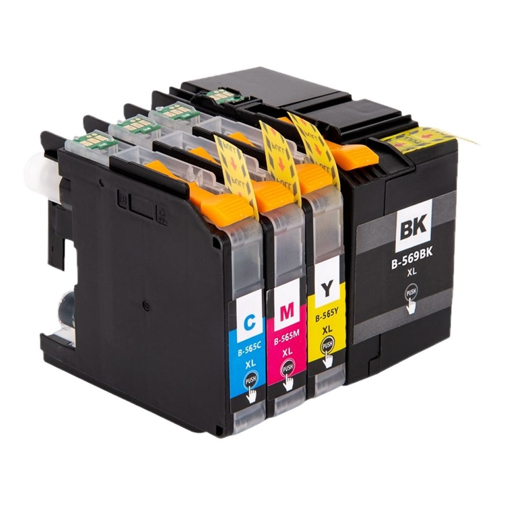 잉크토너닥터 협력사 브라더 잉크 프린트 프린터잉크리필 호환 대용량 LC569XL LC565XL 4색 SET