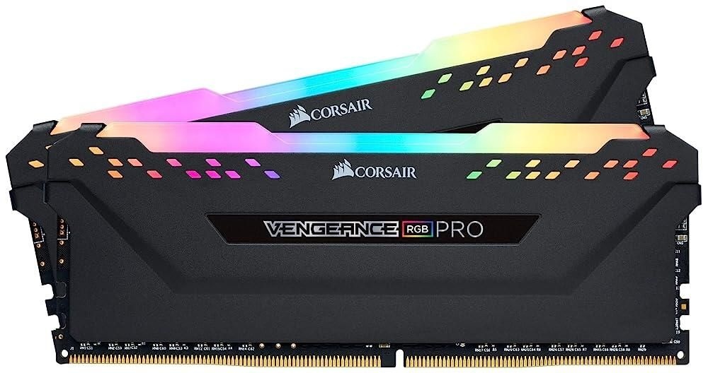 [해외] 0261975 Corsair 베네션 RGB Pro 32GB DDR43200 C16 데스크탑 메모리 블랙
