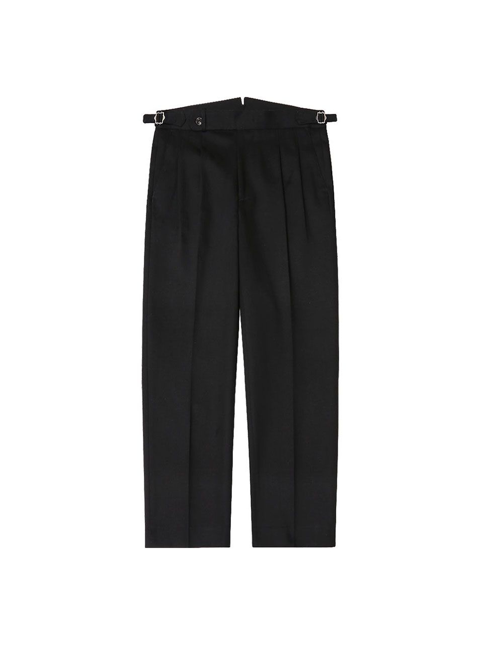 Deep Black Reve Denim Trousers (Black)