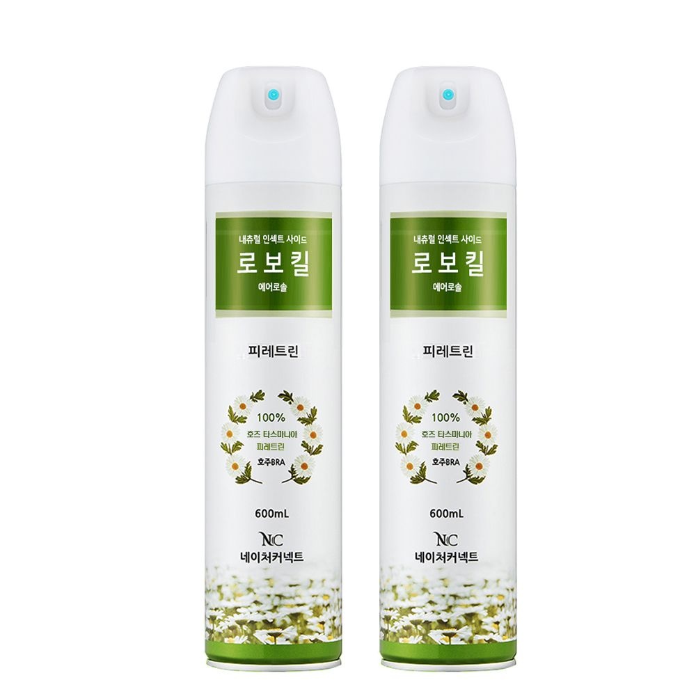 로보킬x2 600ml 국화꽃피레트린 살충제 빈대 베드버그 먼지다듬이 좀벌레 퇴치약 퇴치법