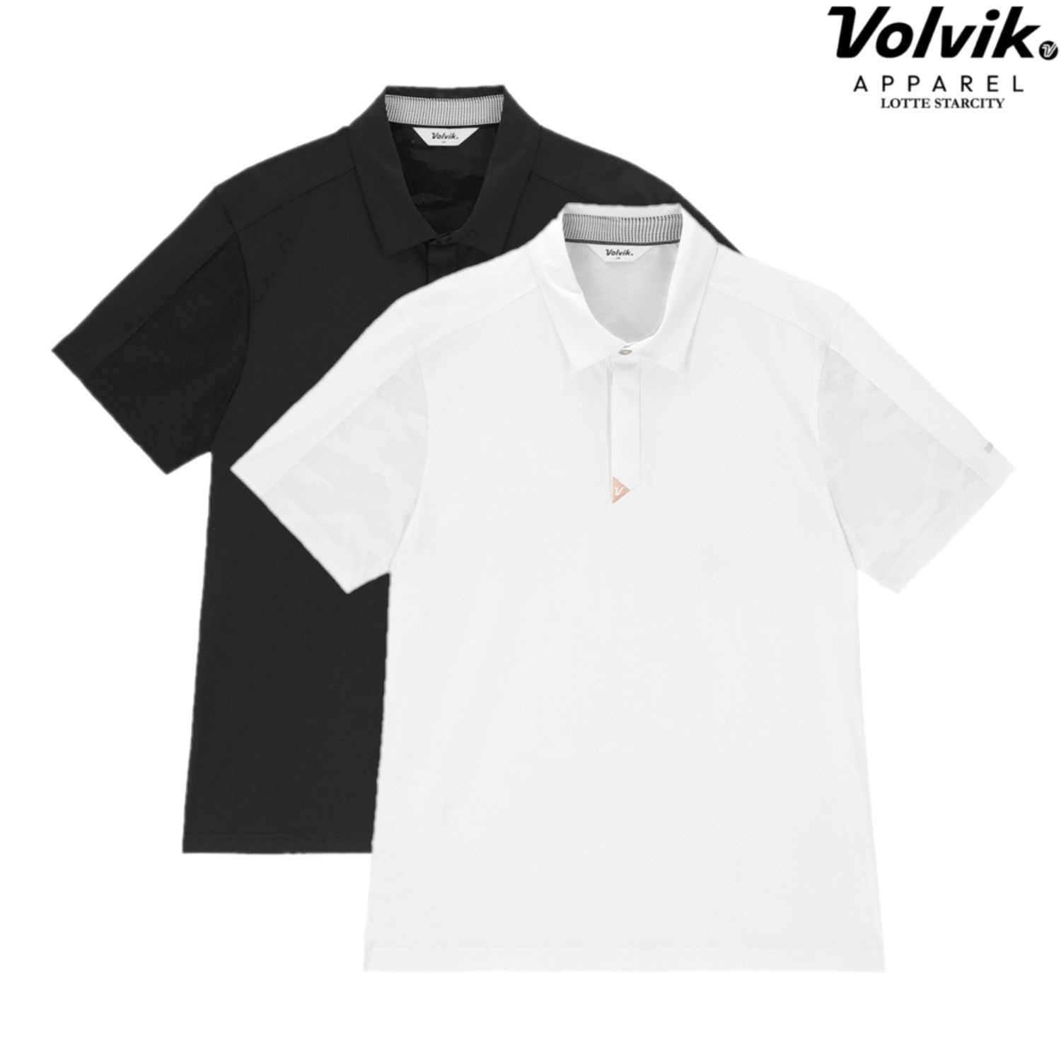 [롯데백화점] 볼빅 LAB 남성 골프 등판JQD 믹스 제에리 반팔 티셔츠 VMTSQ452_KD LE1221410640