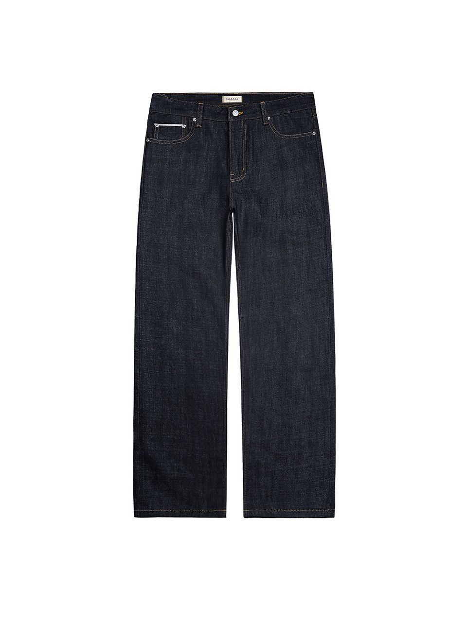 솔티 084 Raw Selvedge denim Jeans (Deep Indigo)